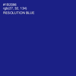 #1B2086 - Resolution Blue Color Image